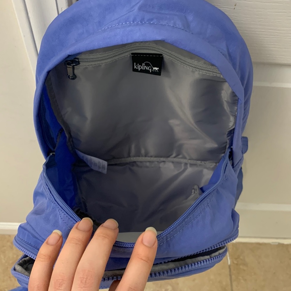 Pastel Purple Kipling Backpack - Picture 15 of 16